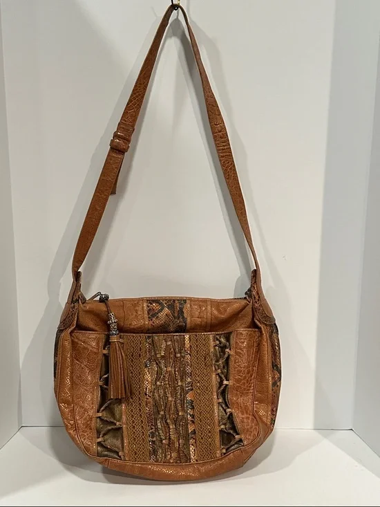 Sharif Studio Leather Crossbody/Hobo Bag - Picture 1 of 6